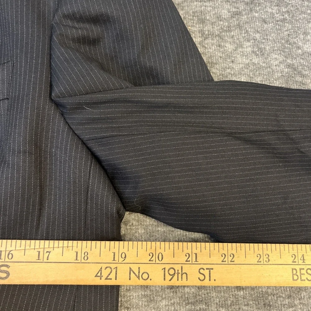 Banana Republic Mens Wool Blend Blazer Sports Coat Suit Jacket 38S Made In Egypt